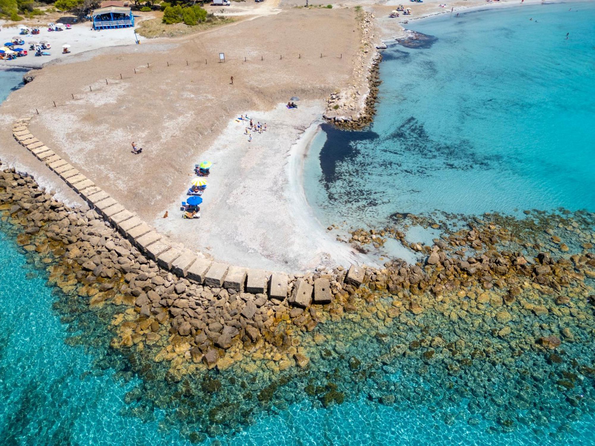 Rustico Porto Pino 30 Mt Dalla Spiaggia Exterior photo
