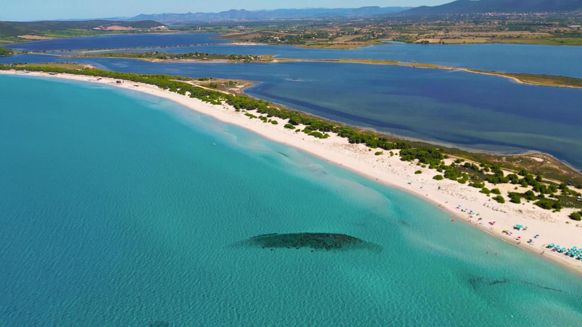 Rustico Porto Pino 30 Mt Dalla Spiaggia Exterior photo