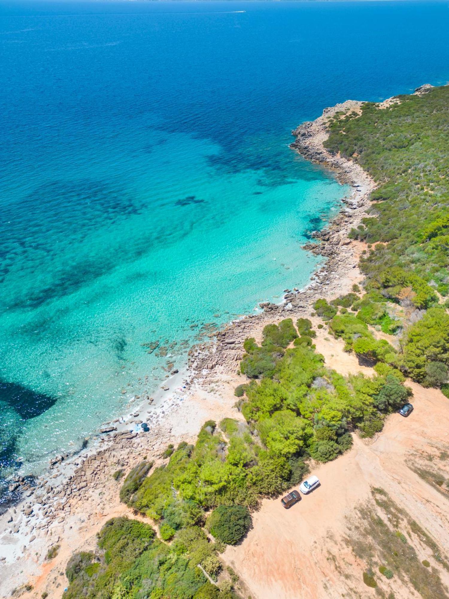 Rustico Porto Pino 30 Mt Dalla Spiaggia Exterior photo